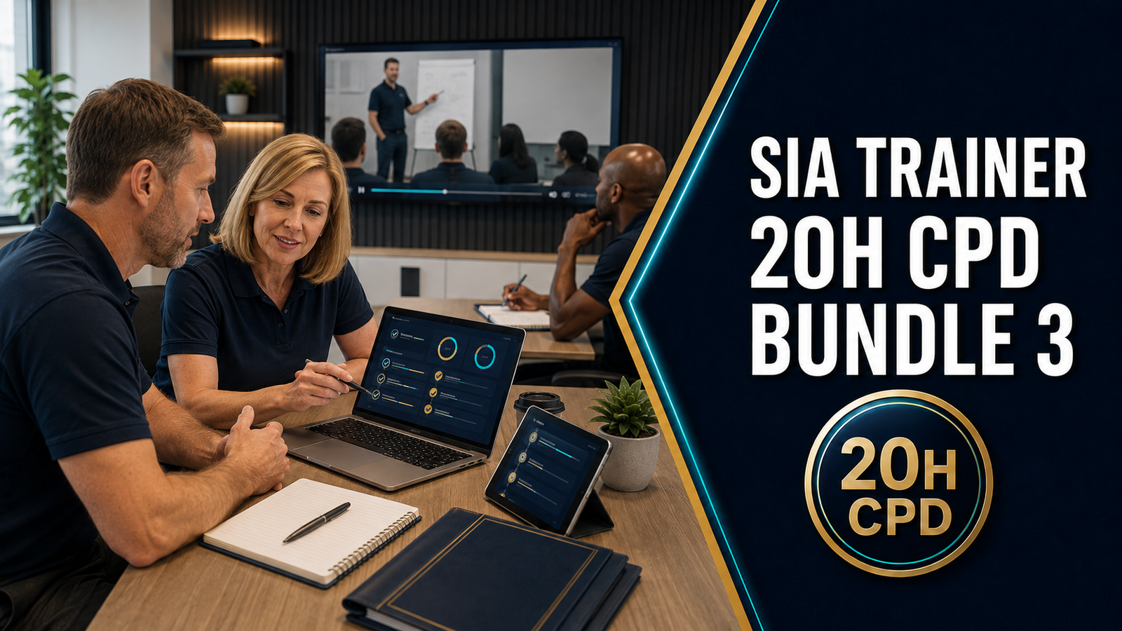 SIA Trainer 20h CPD Bundle 3