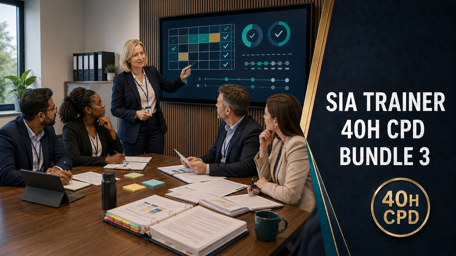 SIA Trainer 40h CPD Bundle 3