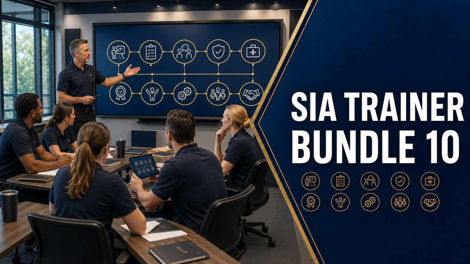 SIA Trainer 12h CPD Bundle 10
