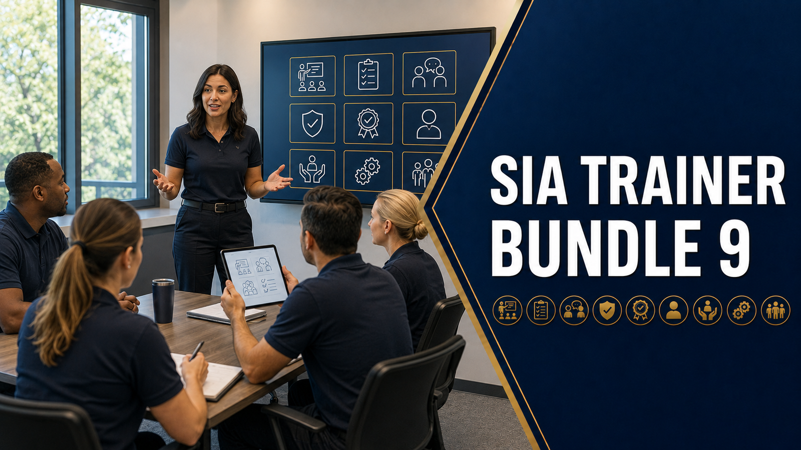 SIA Trainer 12h CPD Bundle 9