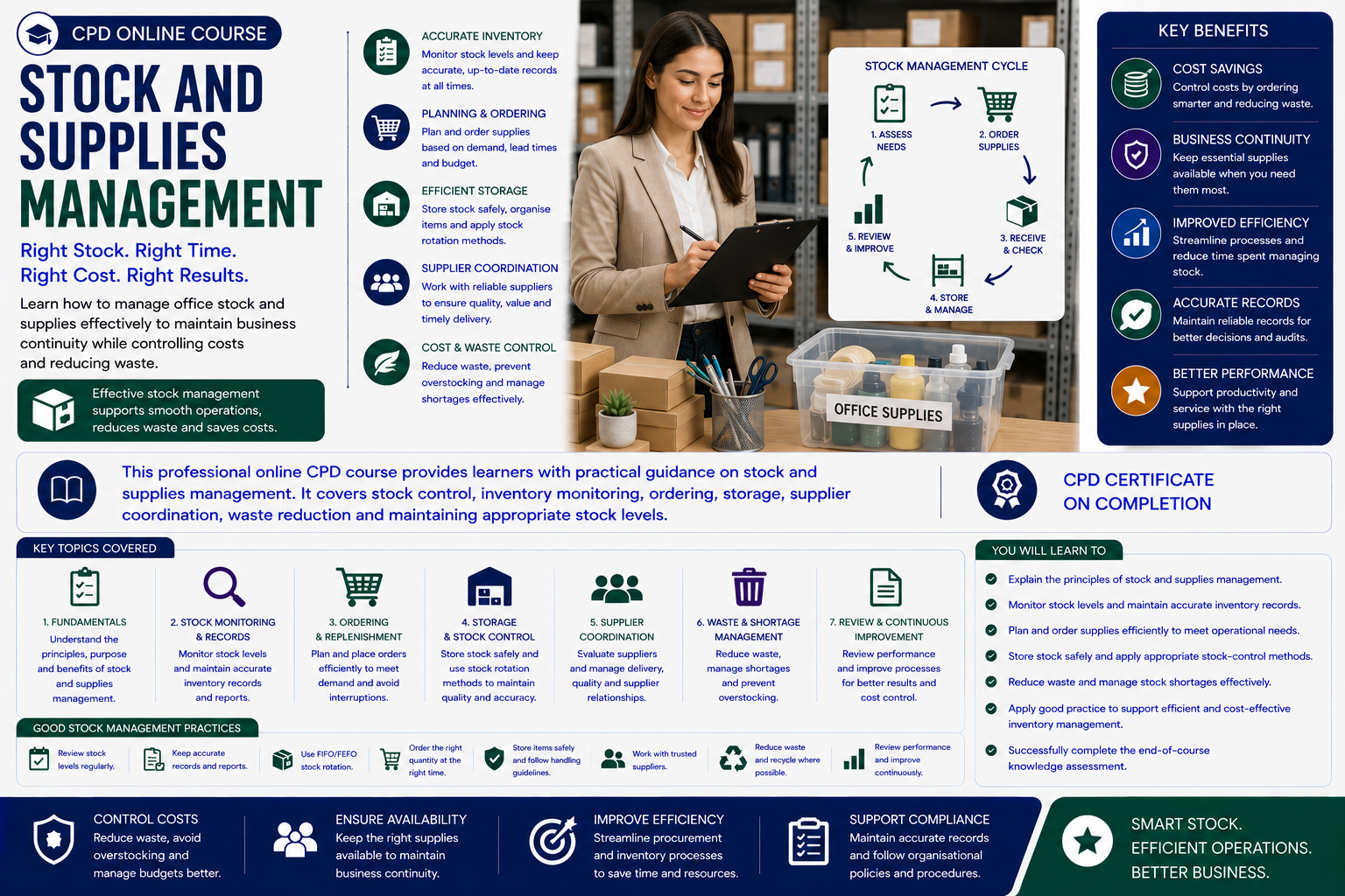 Stock and Supplies Management