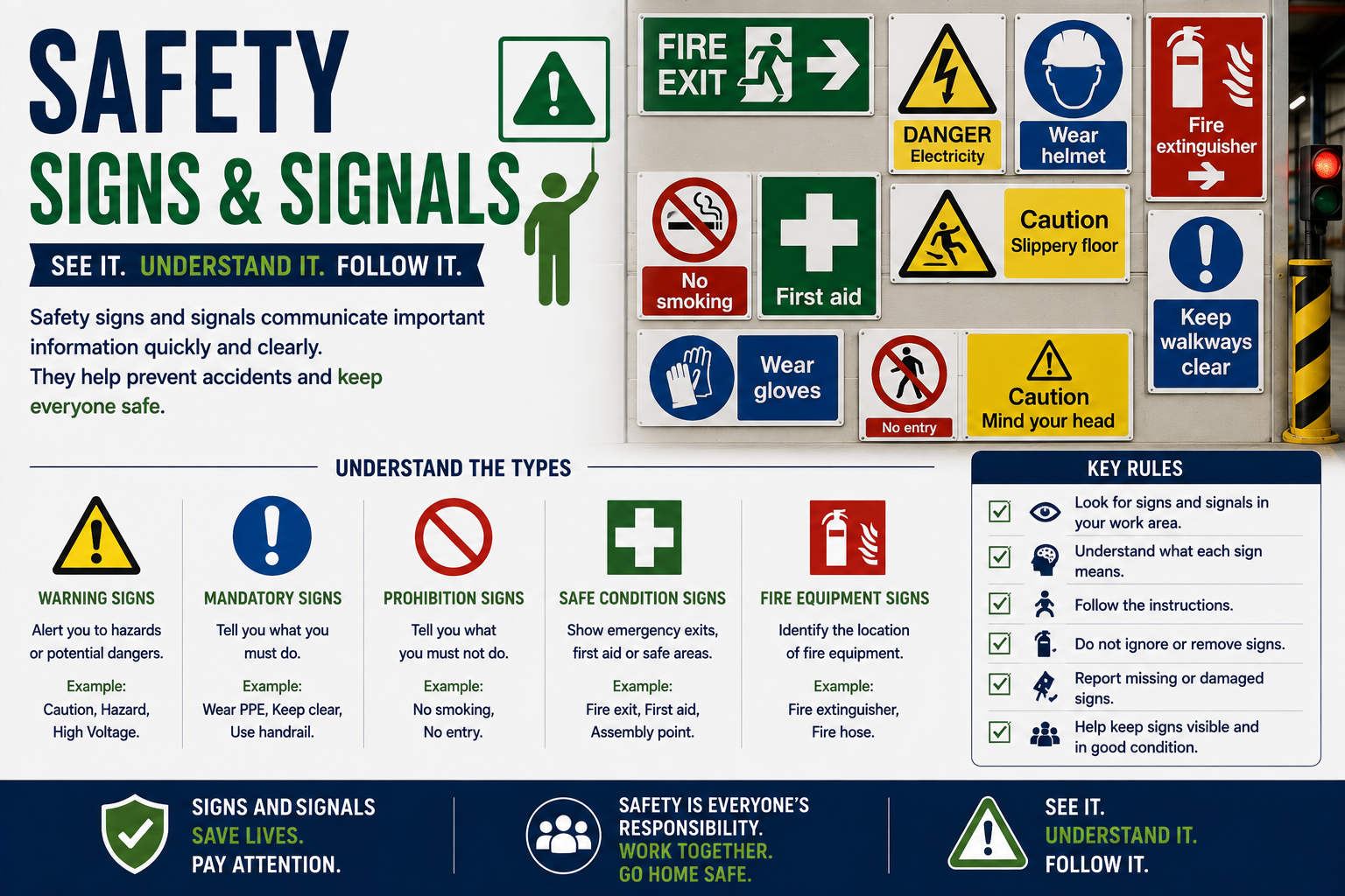Safety Signs and Signals