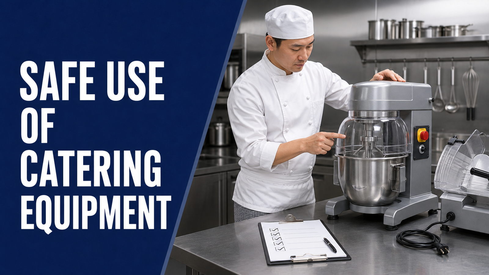 Safe Use of Catering Equipment