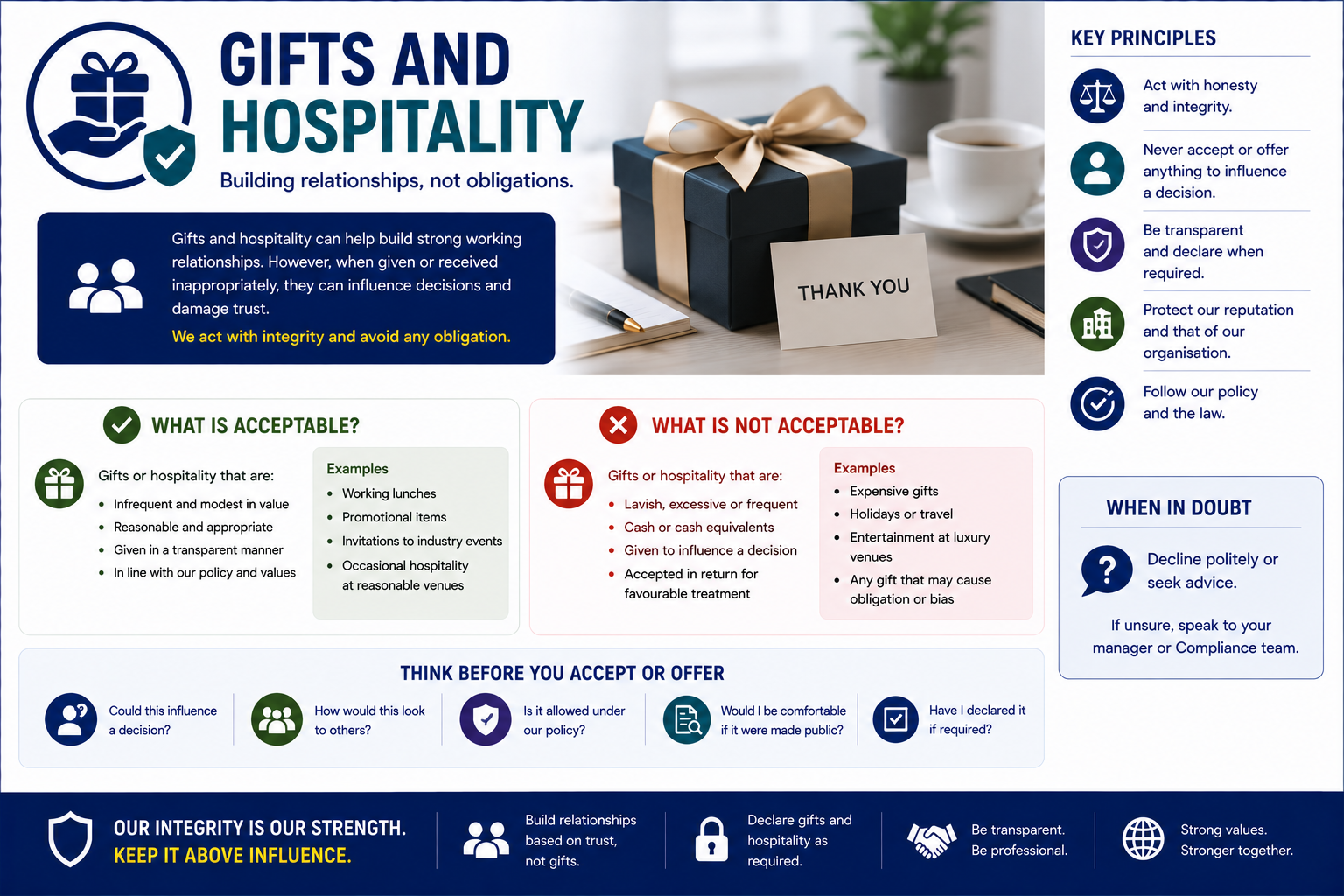 Gifts and Hospitality
