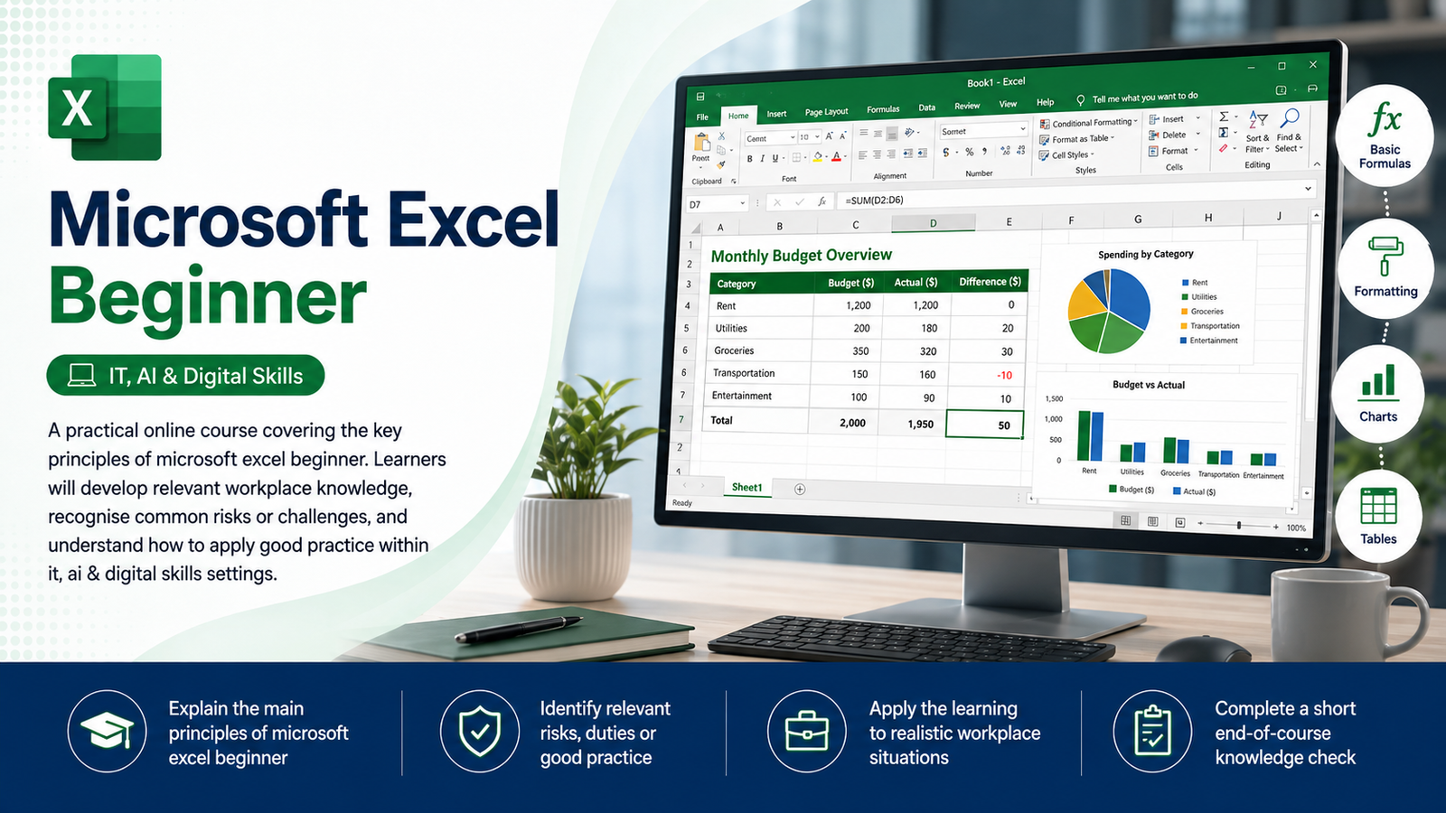 Microsoft Excel Beginner